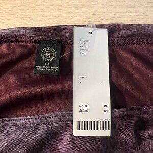 UO Isla Purple Paisley Off-The-Shoulder Mini Dress